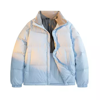 Duck Duck Пуховик YAYA унисекс, WE3B010668C сплошной цвет (хаки)