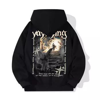 Duck Duck Толстовка унисекс YAYA, Темно-синий, на флисовой подкладке