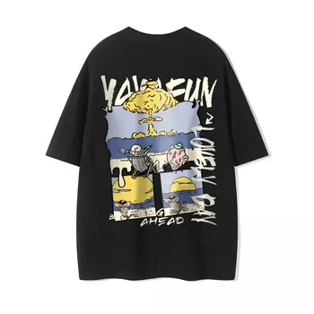 Duck Duck YAYA Футболка унисекс, Серо-коричневый