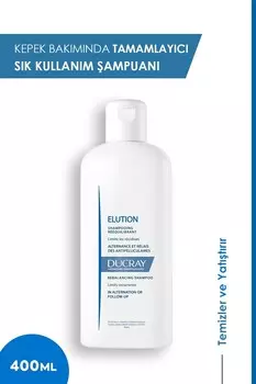 Ducray Elution 400 мл Шампунь для чувствительной кожи головы