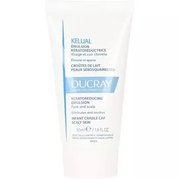 Ducray Эмульсия Kelual Keratoreducing для младенцев, шелушащаяся кожа, 50 мл