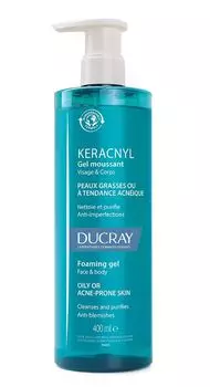 Ducray Keracnyl гель для лица, 400 ml