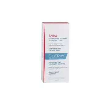 Ducray Sabal Шампунь Лечебный Снижающий Себум Для Жирной Кожи Головы И Волос 200 Миллилитров Pierre Fabre