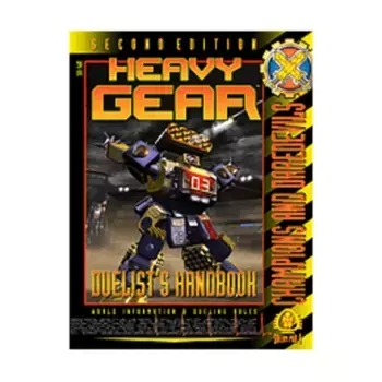 Duelist's Handbook - Champions & Daredevils (2nd Edition), Heavy Gear (1st-2nd Edition), мягкая обложка