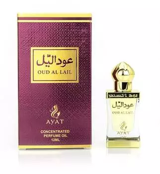 Духи в масле, 12 мл Ayat, Oud Al Lail, Ayat Perfumes