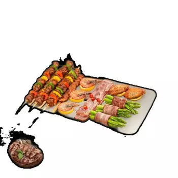 Духовка для барбекю Arano Unbrand, черный