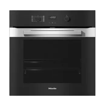 Духовой шкаф Miele H2860BP CLST, сталь/черный