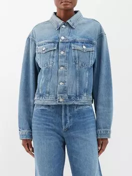 Dulce джинсовая куртка из органического денима Citizens Of Humanity, синий