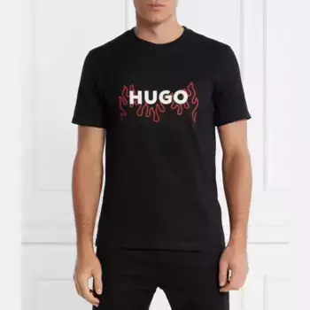 Dulive_U241 Футболка обычного кроя Hugo, черный