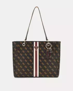 Думаю, сумка NOELLE TOTE Guess, темно-коричневый