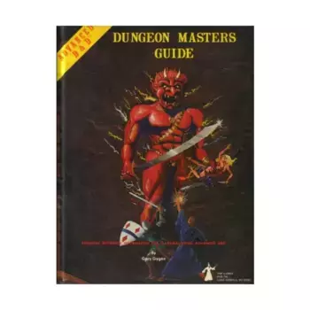 Dungeon Master's Guide (1st Edition, 1st Printing, Efreet Cover), Advanced Dungeons & Dragons (1st Edition) - Core Books, Box Sets & Miscellaneous, твердый переплет