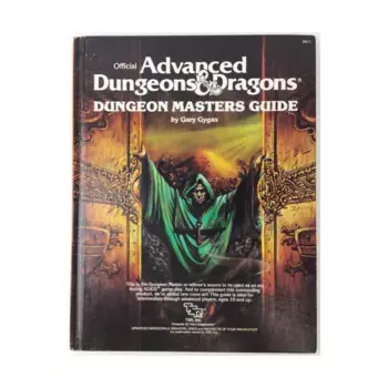 Dungeon Master's Guide (2nd Edition, 2nd Printing), Advanced Dungeons & Dragons (1st Edition) - Core Books, Box Sets & Miscellaneous, твердый переплет
