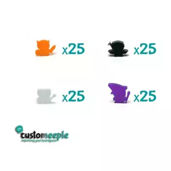 Dungeonmeeples - Супердеформированные человечки, Dungeon Crashers (Customeeple)