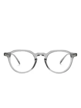 Dunhill очки в оправе панто, серый