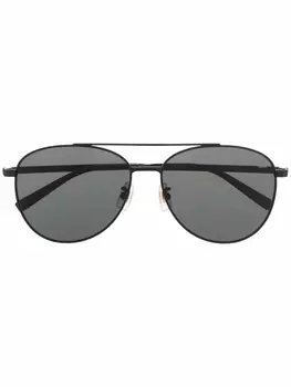 Dunhill солнцезащитные очки-пилоты, черный