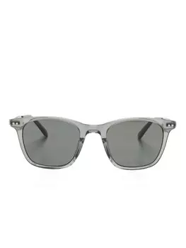 Dunhill солнцезащитные очки трапециевидной формы, серый