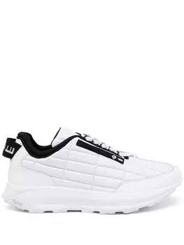 Dunhill стеганые кроссовки, белый