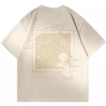 Dunhuang Fine Arts Institute DUNHUANG ART INSTITUTE Футболка унисекс, Темно-серый [поставляется в подарочной упаковке]