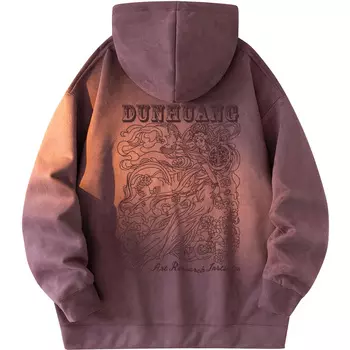 Dunhuang Fine Arts Institute Толстовка унисекс DUNHUANG ART INSTITUTE, Армейский Зеленый