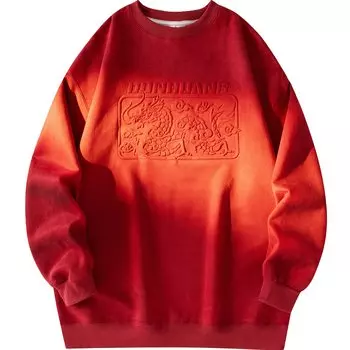 Dunhuang Fine Arts Institute Толстовка унисекс DUNHUANG ART INSTITUTE, Темно-серый