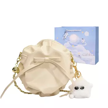 Duoluplo Doron Paul Сумка через плечо из искусственной кожи, обычная женская, цвета экрю/черный/фиолетовый/розовый