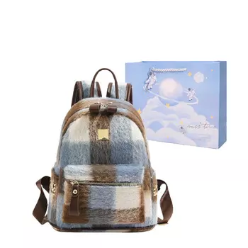 duoluplo Женский рюкзак Duoluplo Doron Paul, КоричневыйБольшой