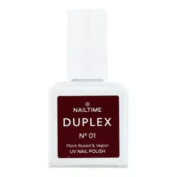 Дуплексный УФ-лак для ногтей 01 Love Red 8 мл, Nailtime