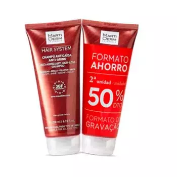 Duplo антивозрастной шампунь против выпадения волос Hair System Martiderm