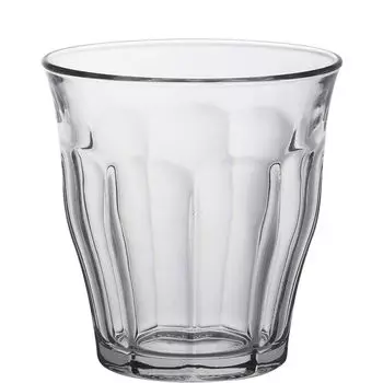Duralex Picardie Tumbler, стакан для питья, 200 мл, закаленное стекло, прозрачное, 6 шт. в упаковке, прозрачный