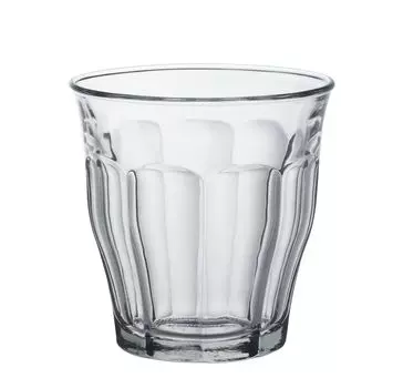 Duralex Picardie Tumbler, стакан для питья, 310 мл, закаленное стекло, прозрачное, 6 шт. в упаковке