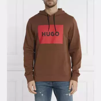 Duratschi223 толстовка стандартного кроя Hugo, коричневый
