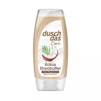 Duschdas Care Гель для душа Кокос и масло ши Мягкий уход за душем pH нейтральный для кожи 225 мл Кокос и масло ши 225 мл
