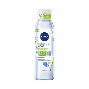 Душ Naturally Good Cotton Flower 300мл, Nivea