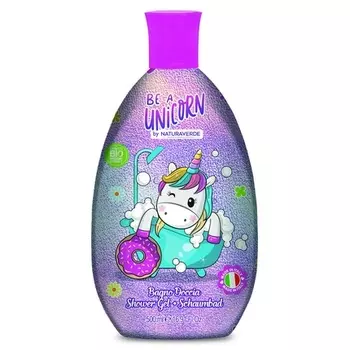 Душевая ванна Kids Be A Unicorn 500 мл, Naturaverde