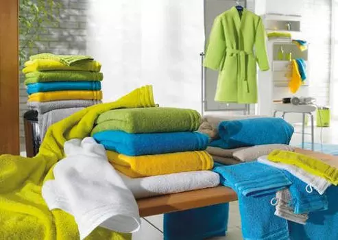 Душевое полотенце calypso feeling Vossen, светло-зеленый