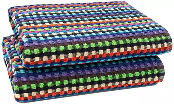 Душевые полотенца набор Zollner, мультиколор