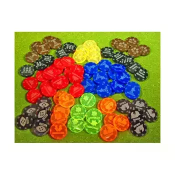 Dust Tactics — набор улучшений жетонов, Token Sets - Products for Various Gaming Systems (Litko Aerosystems)