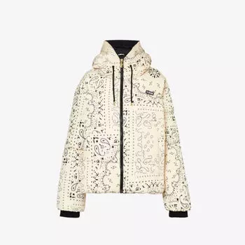 Дутая куртка Andorra P.E Nation, цвет snow band prt pearl ivy