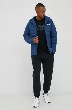 Дутая лыжная куртка Bellview The North Face, синий