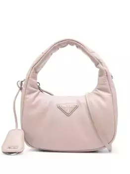 Дутая сумка-тоут Prada, розовый