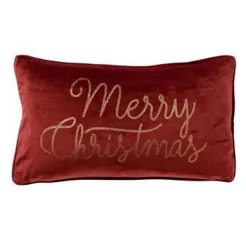 Dutch Decor — Декоративная подушка Merry Christmas (30см x 50см) — Biking Red