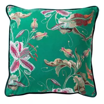 Dutch Decor FANNY - декоративная подушка Изумруд 45x45 см