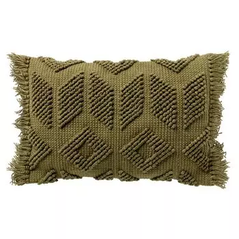 Dutch Decor ODIN - декоративная подушка 40х60 см с чехлом из 90% переработанного полиэстера - коллекция Eco Line - Olive Branch - зеленый