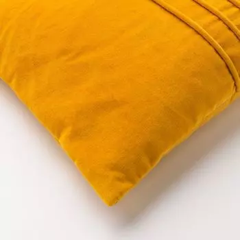 Dutch Decor PAX - Подушка декоративная бархатная 40x60 см Golden Glow