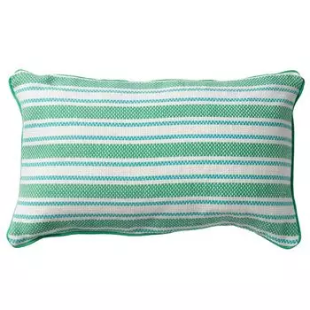 Dutch Decor STRIPES - подушка декоративная хлопок Изумруд 30х50 см
