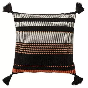 Dutch Decor TAMAR - Декоративная подушка 45x45 см Raven - Черный