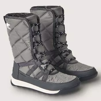 Дутики Sorel Whitney II Tall Lace, серый/белый