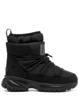 Дутые ботинки с логотипом UGG, черный