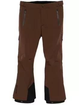 Дутые лыжные брюки Moncler Grenoble, коричневый