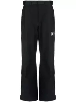 Дутые лыжные брюки Ski Club PALM ANGELS, черный